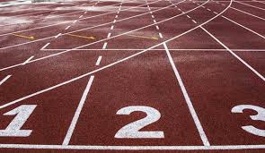image of track field