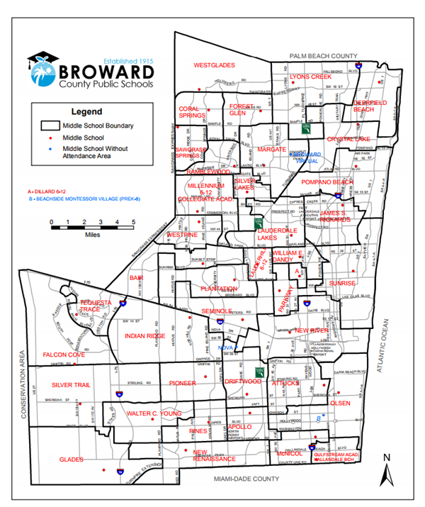 Middle School Boundaries