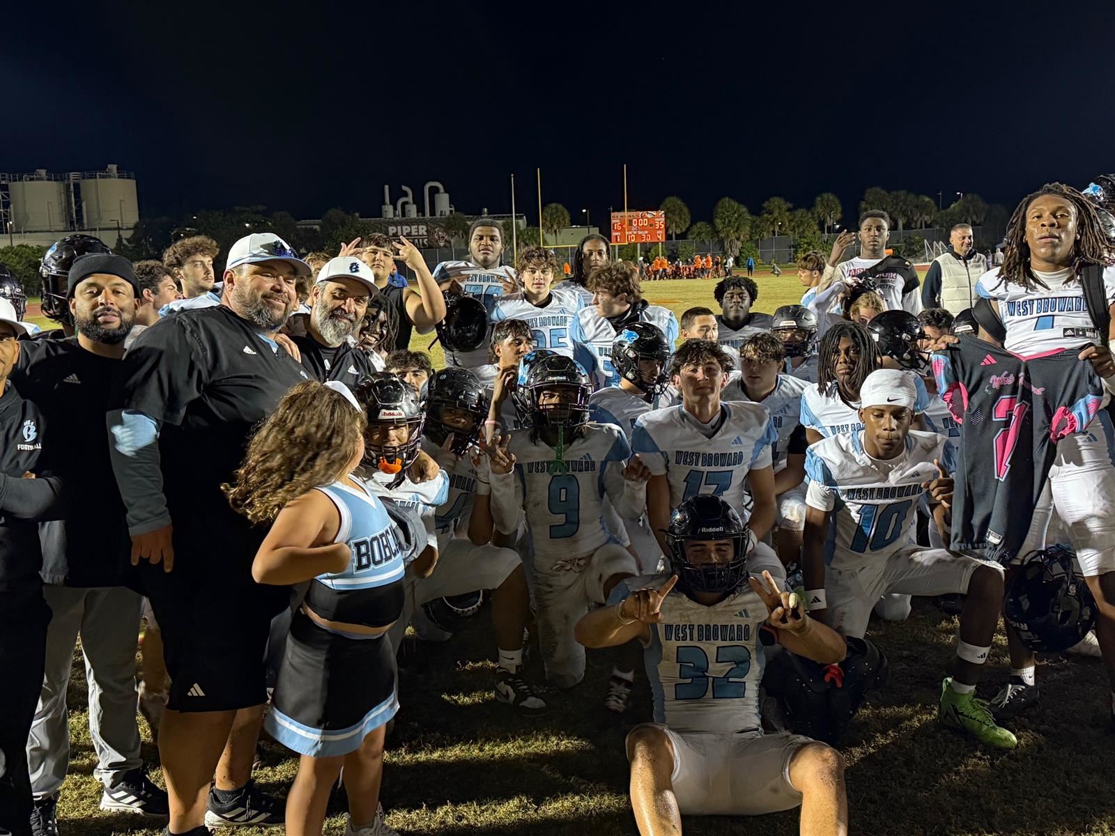 West Broward fast start leads to 35-16 victory over Piper