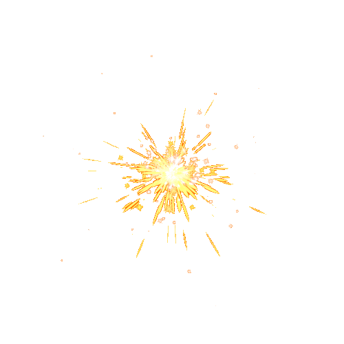 GIF of a spark