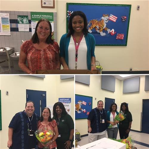 Pictures of our Teacher and Employee of the Year 