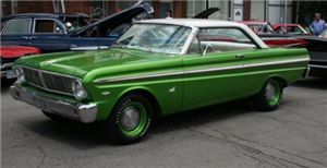 Green Ford Falcon 