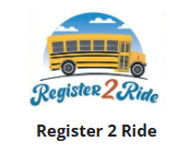  Screen shot of the Register2Ride flyer