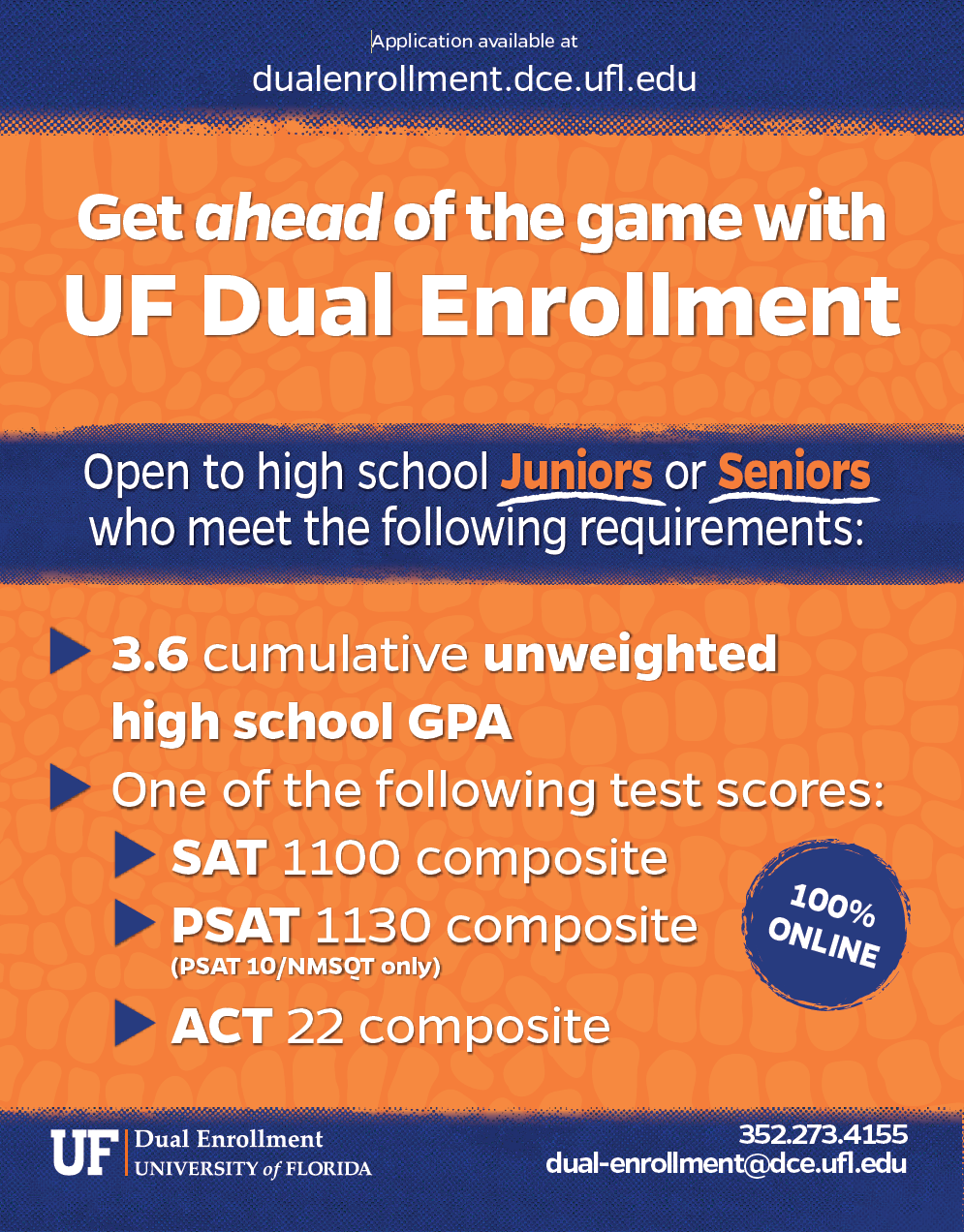 UF Dual Enrollment Flyer