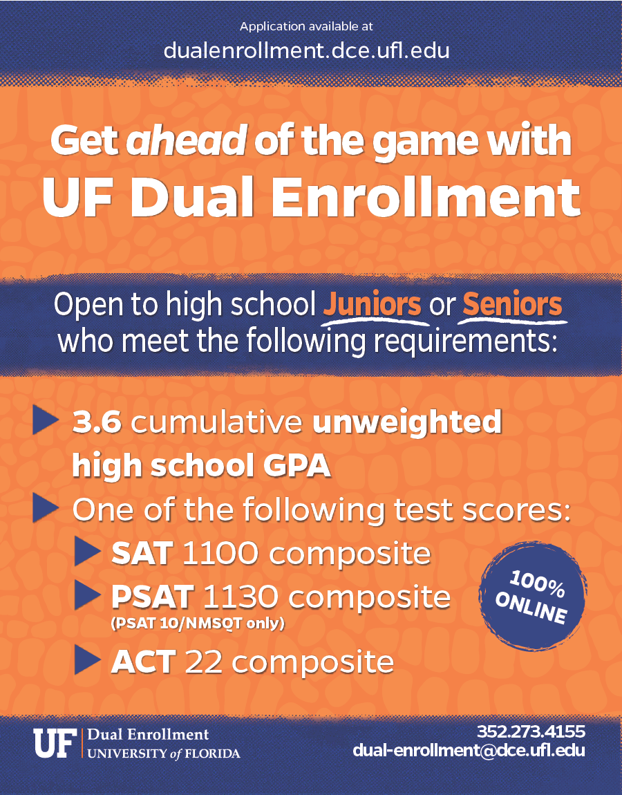 UF Dual Enrollment Flyer
