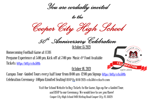 50th invite