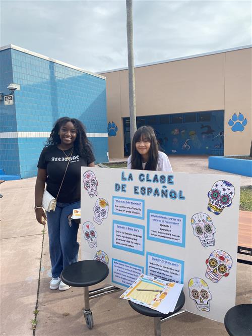 students with information table