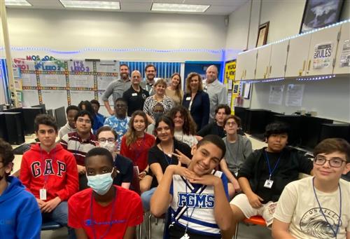 class with guest speakers