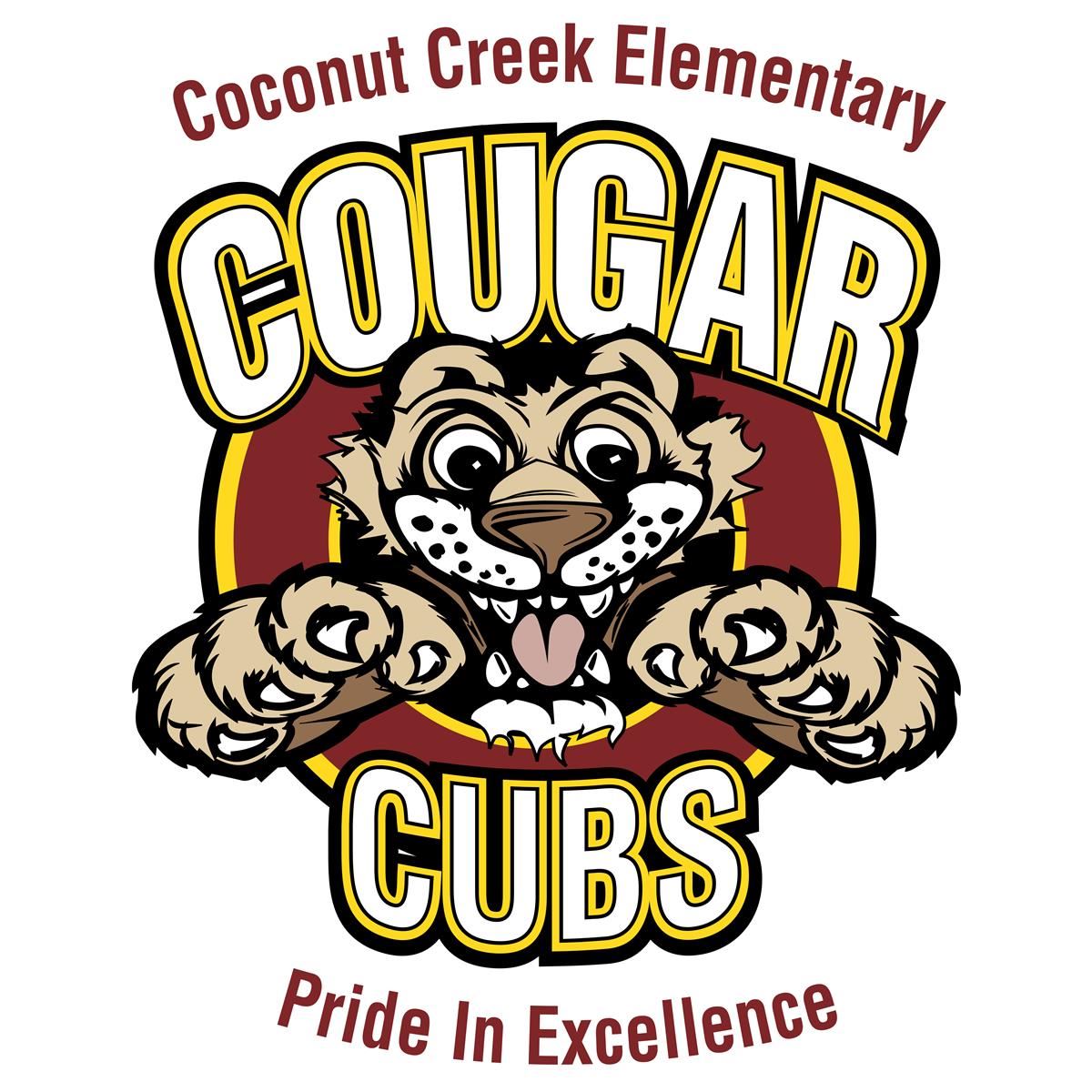 Coconut Creek Elem Cougar Cub Logo Coconut Creek Elem Cougar Cub Logo