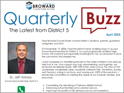 Dr. Jeff Holness of District 5