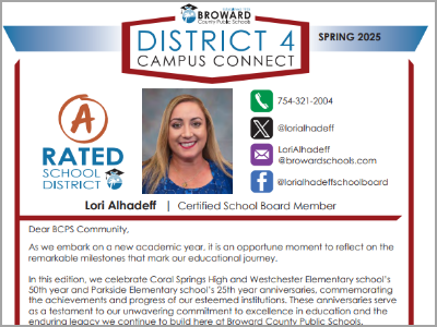  District 4 Campus Connect - Lori Alhadeff