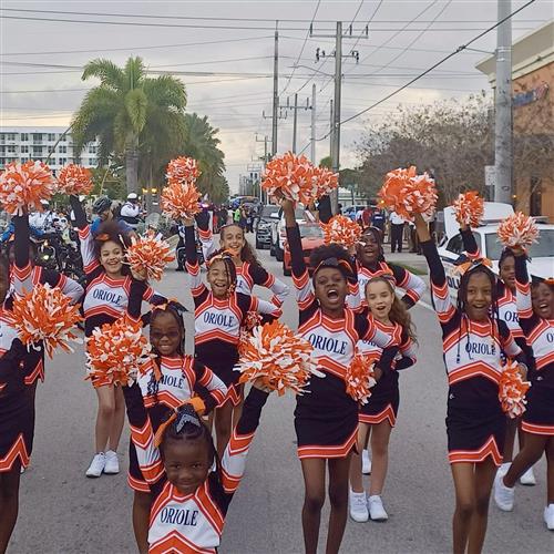 Cheering
