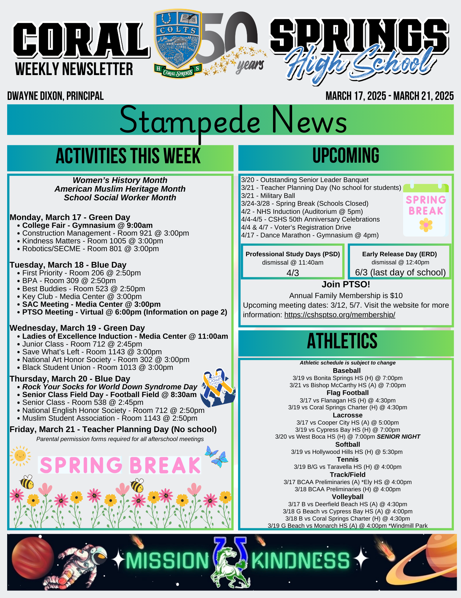  Stampede News - 03/17/25 - 03/21/25