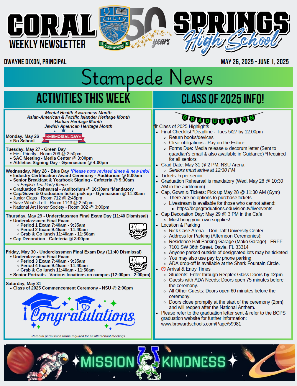  Stampede News - 05/27/25 - 06/01/25