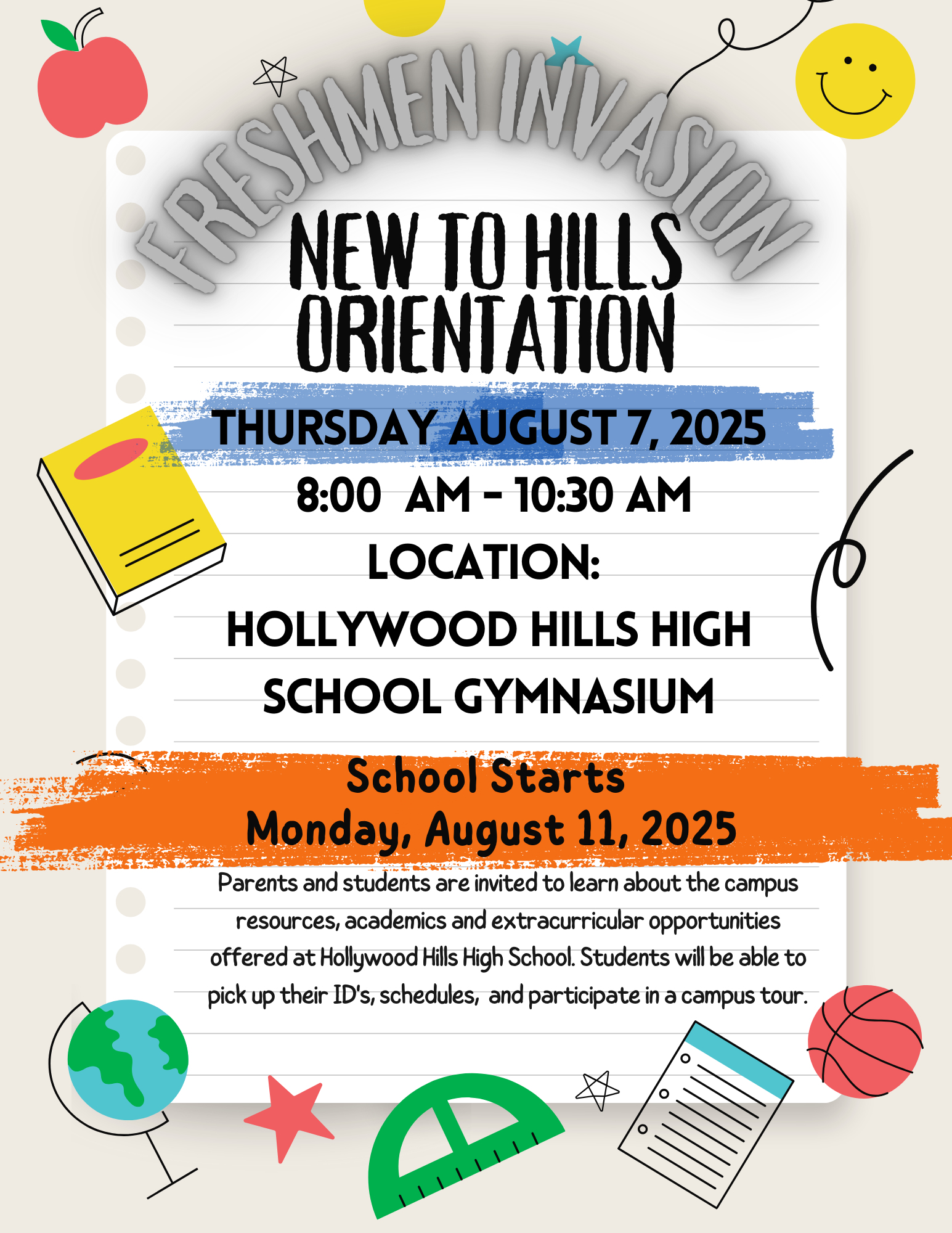  Hollywood Hills High School Orientation