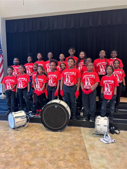 Drumline Portrait