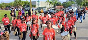 Drumline parade