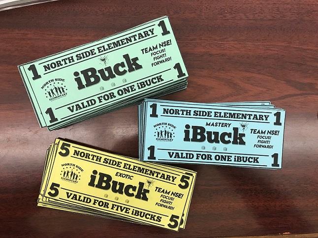 A picture of multiple different iBucks 