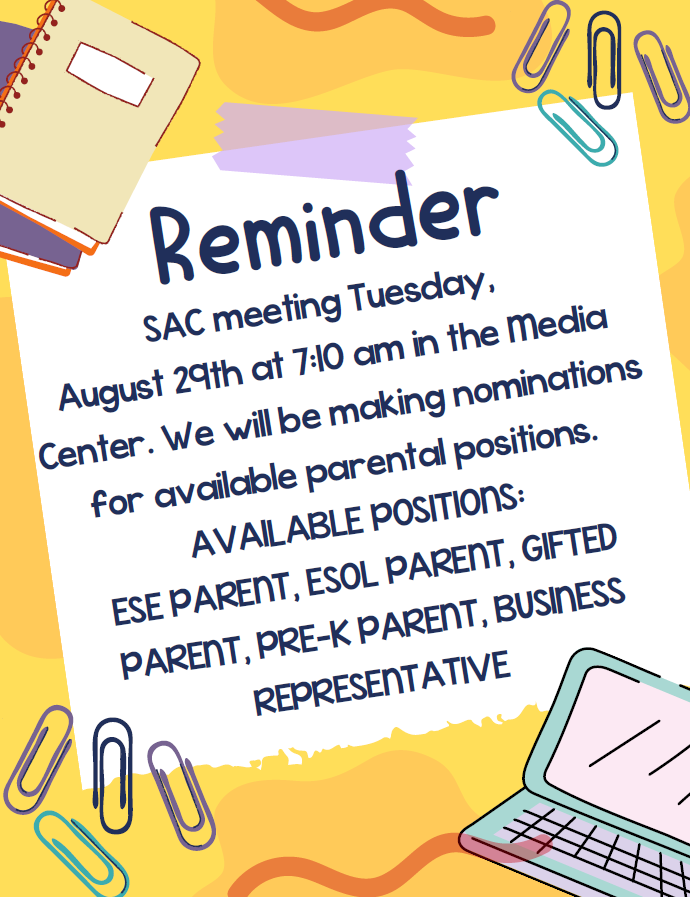  SAC meeting Tuesday