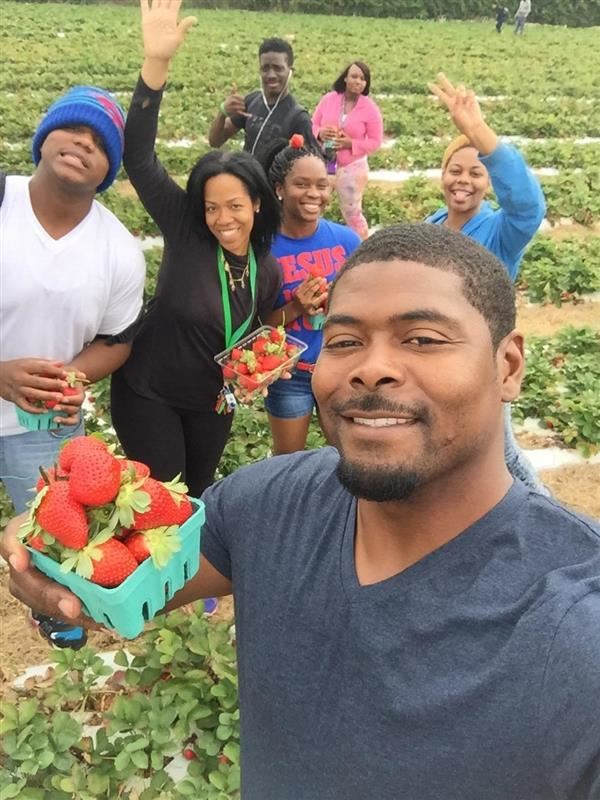Picking Strawberries – Feb 16, 2017