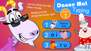 Dance Mat Typing 