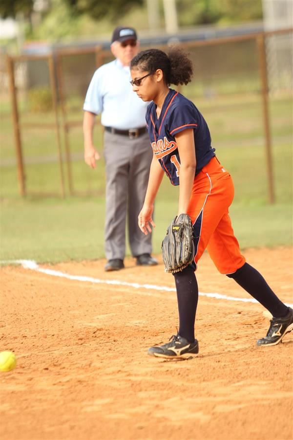 Softball 1st base 