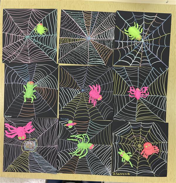 Student created art for Fall
