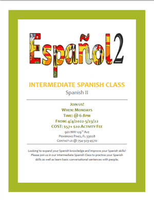 Broward Community Schools Flyer - Spanish 2